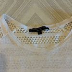 Generation Love Women’s White Mesh Sleeve & Back Women's Top - Size L Photo 1