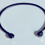 Kendra Scott Teddy Pinch Cuff Gunmetal Bracelet Photo 2