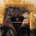 1 Madison  Black Parka Size Small Gently Worn Photo 1