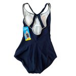 Speedo  Womens‎ Swimsuit One Piece Cross Back Training Athletic Peacoat S Photo 1