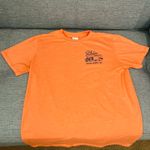 Gildan Outer Banks OBX Surf Wagon T-Shirt Orange Beach Van Graphic Tee Vacation Size M Photo 1