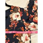Lulus Mini Long Sleeve Floral Dress with open Sleeves Size Small Photo 67