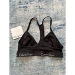 Calvin Klein NWT! Black Racerback Bralette Small Photo 6