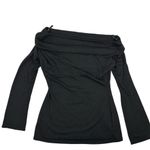 White House | Black Market  Off Shoulder Sweater Women's S Black Pullover Photo 3