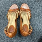 Cole Haan carma air hi heels sandal strappy Woodbury brown tan 7.5 Photo 8