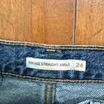 Levi's  501 Faded Distressed Ribcage Straight Ankle Jeans Inseam 26" Size 24 Photo 5