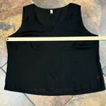 Women’s Black Dress Tank and Floral Beaded Scarf 22W Photo 5