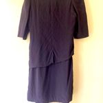 Maje Purple Silk Mini Cross Body V Neck Dress Epaulette side zip details Size 2 Photo 2