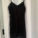 Haute Monde Black Ruffled Tiered Cocktail Dress Photo 1