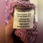 Show Me Your Mumu NWT Revolve  Pippa Sweater Skirt in Sunset Stripe Knit SZ S Photo 7