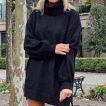 Show Me Your Mumu Chester Sweater Dress In Black Photo 0