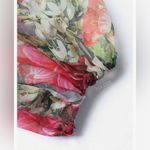 NEW Spring Boho V Neck Long Sleeve Ruffle Floral Photoshoot Maxi Dress S Blue Photo 8