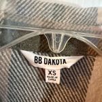 BB Dakota Green Flannel Coat Photo 2