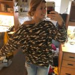 Camo Long Sleeve Top Multiple Photo 1