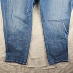 Woman Within  Embroidered Floral Blue Jeans Women's Size 24W Photo 3