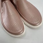 Crocs  Kadee II Slide Perforated Slip On Shoes Women Rose Gold Size 11 Photo 9