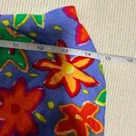 Red and Purple One Piece Swimsuit with Cover up Skirt Size M Photo 3