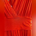 Bailey 44 twist back sleeveless orange dress size large Photo 4