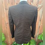 Vintage Escada 100% Wool Italian Brown Classic Blazer Women’s Size 8 Photo 3