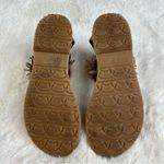 Manitobah Mukluks Wasaga Ankle Sandal Light Brown Red Tan Fringe, 8 Photo 10