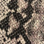 Chaser  Black & White Python-like Design Pants Photo 1