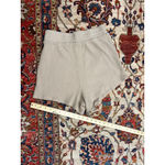 Shore Women’s Ribbed Waffle Knit Lounge Shorts Beige Tan Size S Made in USA Photo 8