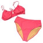 Old Navy 2 Piece Bikini Daylily Pink XL/XXL Photo 0