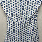 Mi Ami Embroidered Bohemian Coastalgirl Cottagecore Floral Mini Dress Sz Small Blue Photo 8