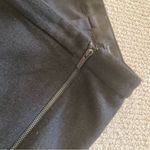 Banana Republic  Black Woolen Midi Pencil Skirt Size 6 Fitted Textured EUC Photo 4
