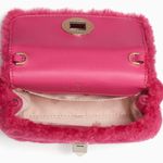 Kate Spade Authentic  FAUX FUR TURNLOCK Small CLUTCH/Crossbody Photo 14