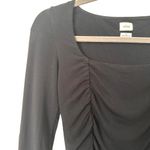 Aritzia  Wilfred Lydia Ruched Long Sleeve Top Sz XS‎ Photo 3
