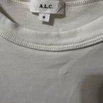 ALC Frank A.L.C. Classic White Tee VGUC Medium Photo 2