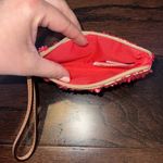 Loft  Women’s Pink Raffia Wristlet Photo 2