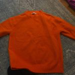 ZARA Orange Oversized sweater Photo 1