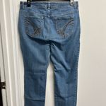 Chico's Blue Straight Leg Jeans Photo 2
