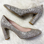 Kate Spade New York Glitter Block Heel Pumps – Size 7.5 Photo 0