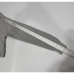 Hollister Cropped Sweater Womens XS Gray High Neck Long Sleeve Knit Pullover Photo 8