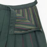 Pendleton Vtg  Wool Pleated Skirt Size 10 Heritage Preppy Dark Academia Old Money Photo 5