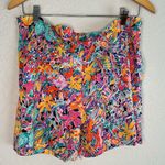 RARE Vintage Ken Done Beachwear Coverup Shorts Set Wearable Art Medium Women’s Pink Photo 8