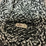 Hollister Black White Speckled Knit Hoodie Sweater Pullover XS Photo 2