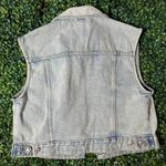 ZARA  Cropped Denim Vest Size Small Photo 1