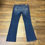American Eagle 2011  Slim Boot Womens Size 10 Stretch Distressed Blue Denim Jeans Photo 6