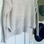 Free People MOSSIMO Women's Ivory Fuzzy Knit Cropped Layering Sweater | Size: XXL Photo 3