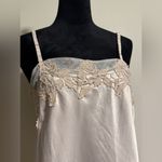 Flora Nikrooz EUC  Cream Elegant Floral Lace Camisole size medium Photo 1