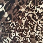 Dennis Basso  animal print stretch  dress size L plus Photo 1