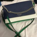 Kate Spade Convertible Crossbody Navy/Green/White Photo 0