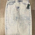 Wild Fable  Long Skirt Acid Wash Denim 4 New Photo 0