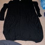 Cloth & Stone  black medium shirt dress Photo 4