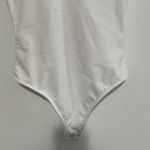 Bar III  White Scoop Neck Compression Bodysuit Size XS EUC Photo 2