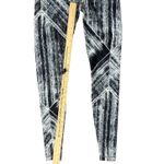 Lululemon Wunder Under Heat Wave White Black Mid Rise Athletic Leggings size S Photo 2